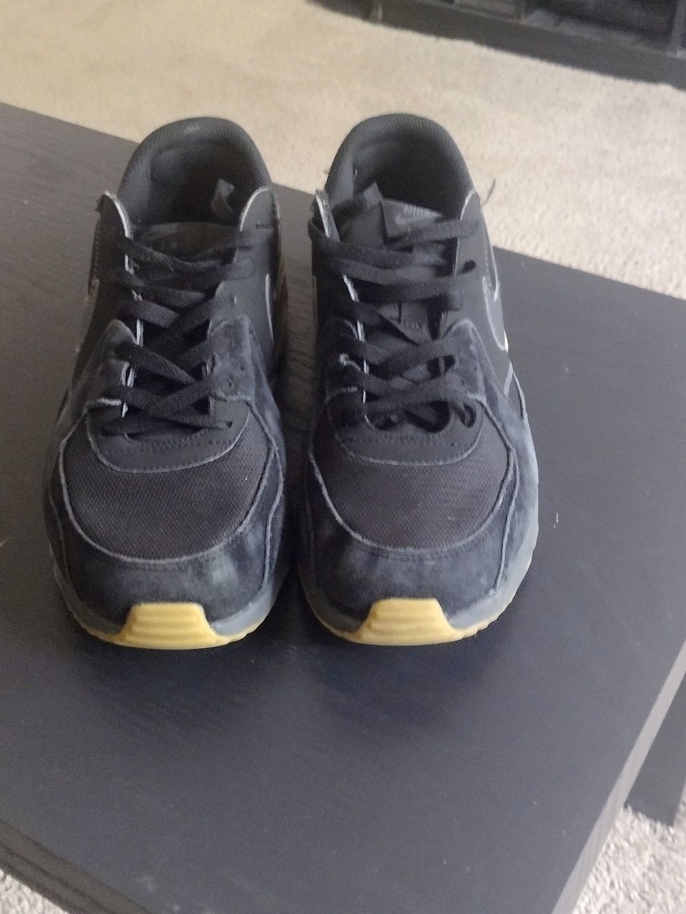 Nike Air Max "Ecxee" Black Anthracite Gum Shoes $40